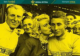 Estrella. Janine y Anquetil, el primer ciclista que ganó cinco Tours.