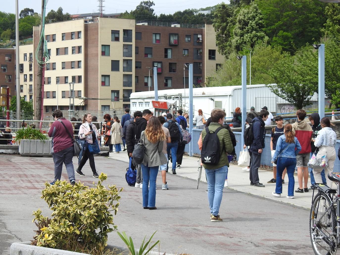 Un aviso por fuga de gas interrumpe el metro entre Aiboa y Leioa