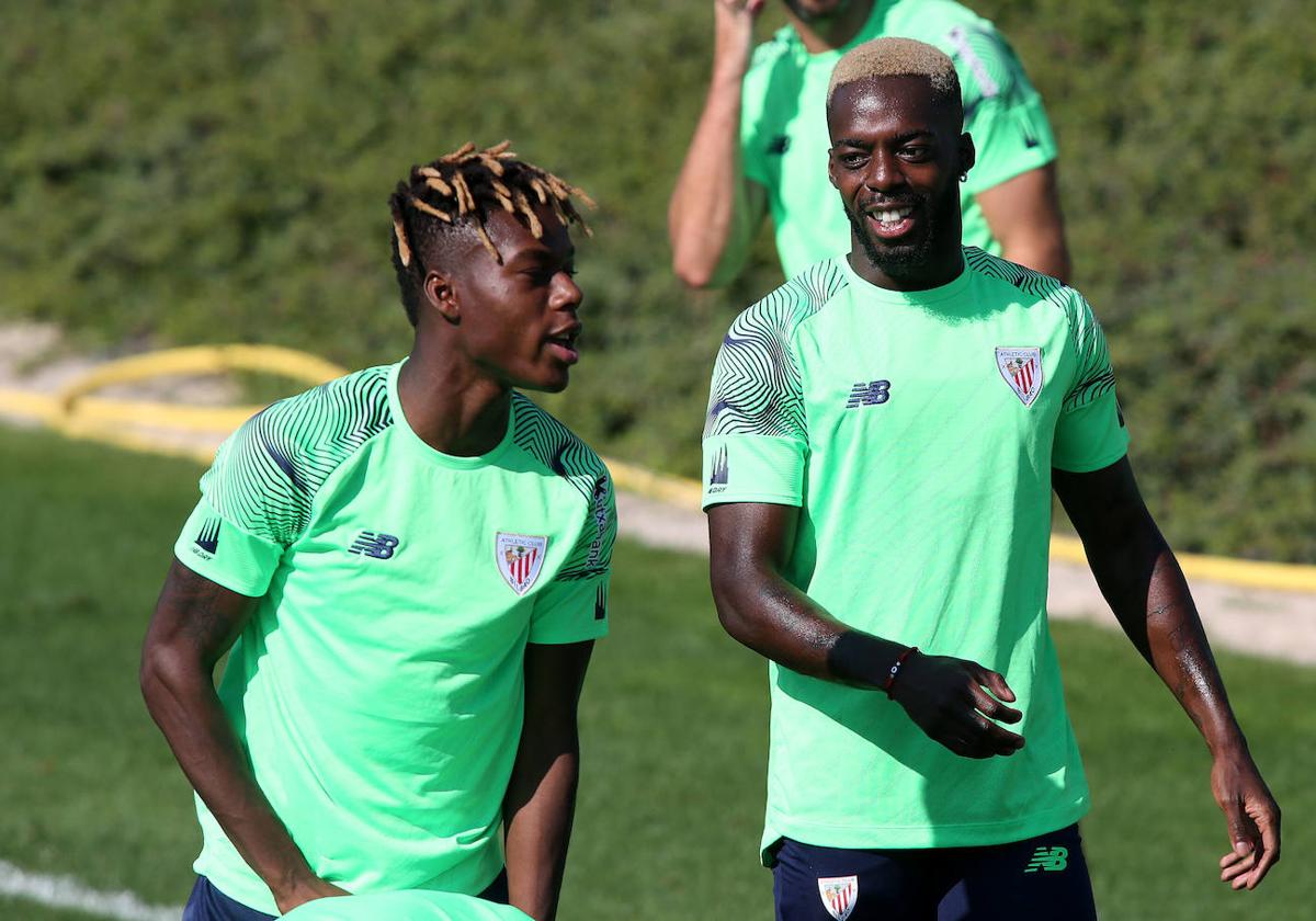 Iñaki Williams no se conforma con la Conference: «Aspiramos a la Europa League»