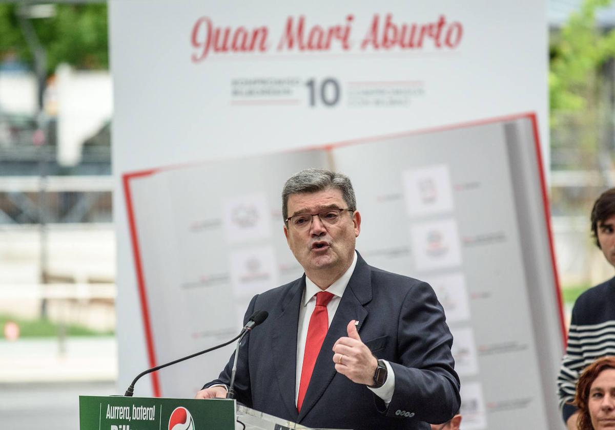 Juan Maria Aburto, alcalde y candidato del PNV.