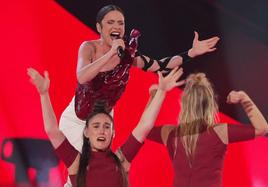 Blanca Paloma conquista al público durante las semifinales de Eurovisión