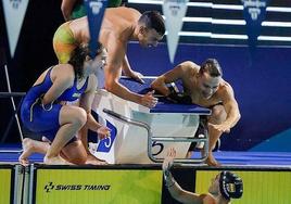 Una empresa vizcaína impulsa a los nadadores paralímpicos españoles en una prueba mundial en Berlín