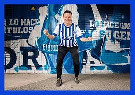 La capitana del Alavés también responde en la grada