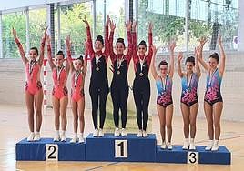 La rígida normativa frustra el sueño de la gimnasia aeróbica alavesa