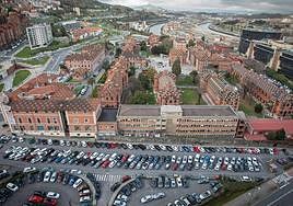 Vista general del hospital de Basurto, donde se llevarán a cabo dos de los proyectos anunciados.