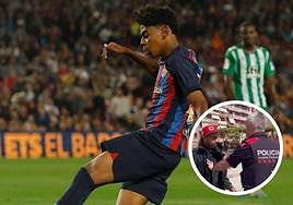 El padre de la última joya del Barça ataca una carpa de Vox