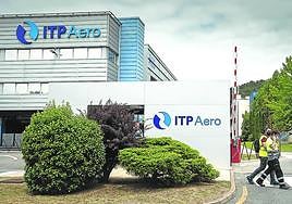 Instalaciones de la empresa ITP Aero en el parque tecnológico de Zamudio.