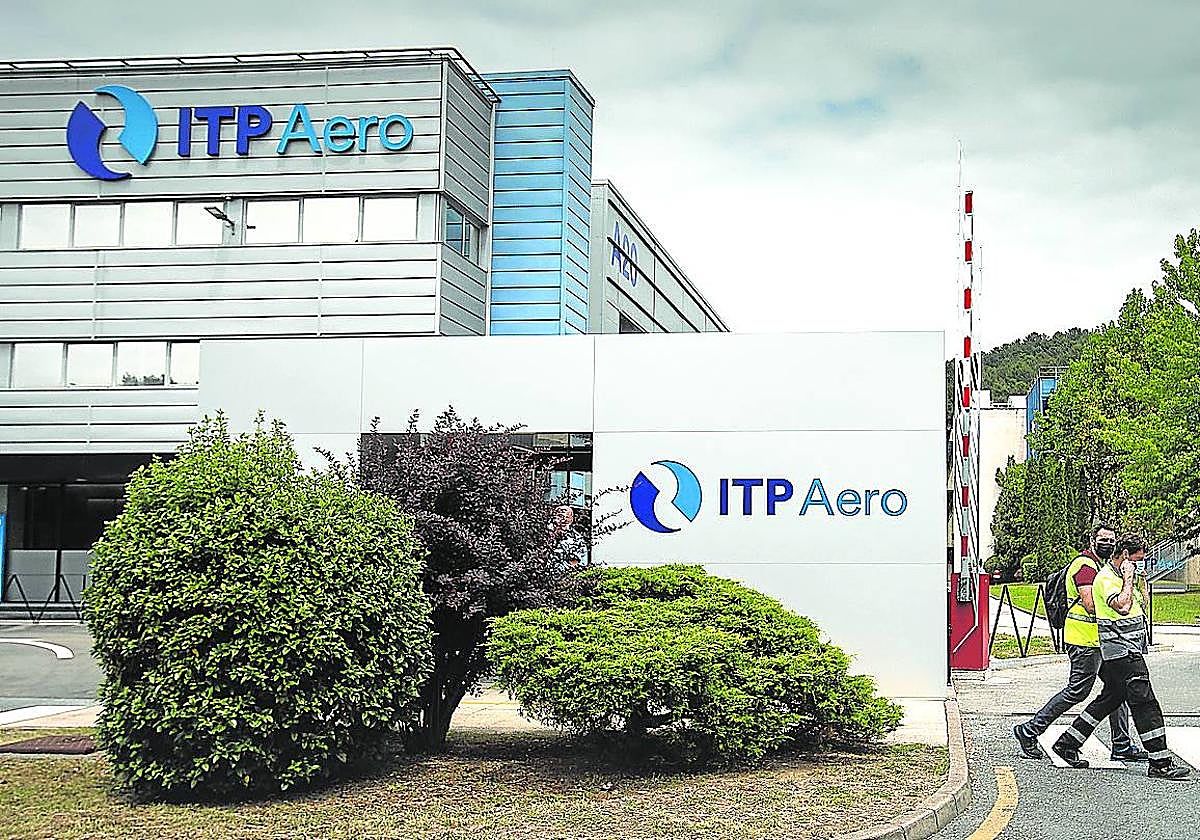 Instalaciones de la empresa ITP Aero en el parque tecnológico de Zamudio.