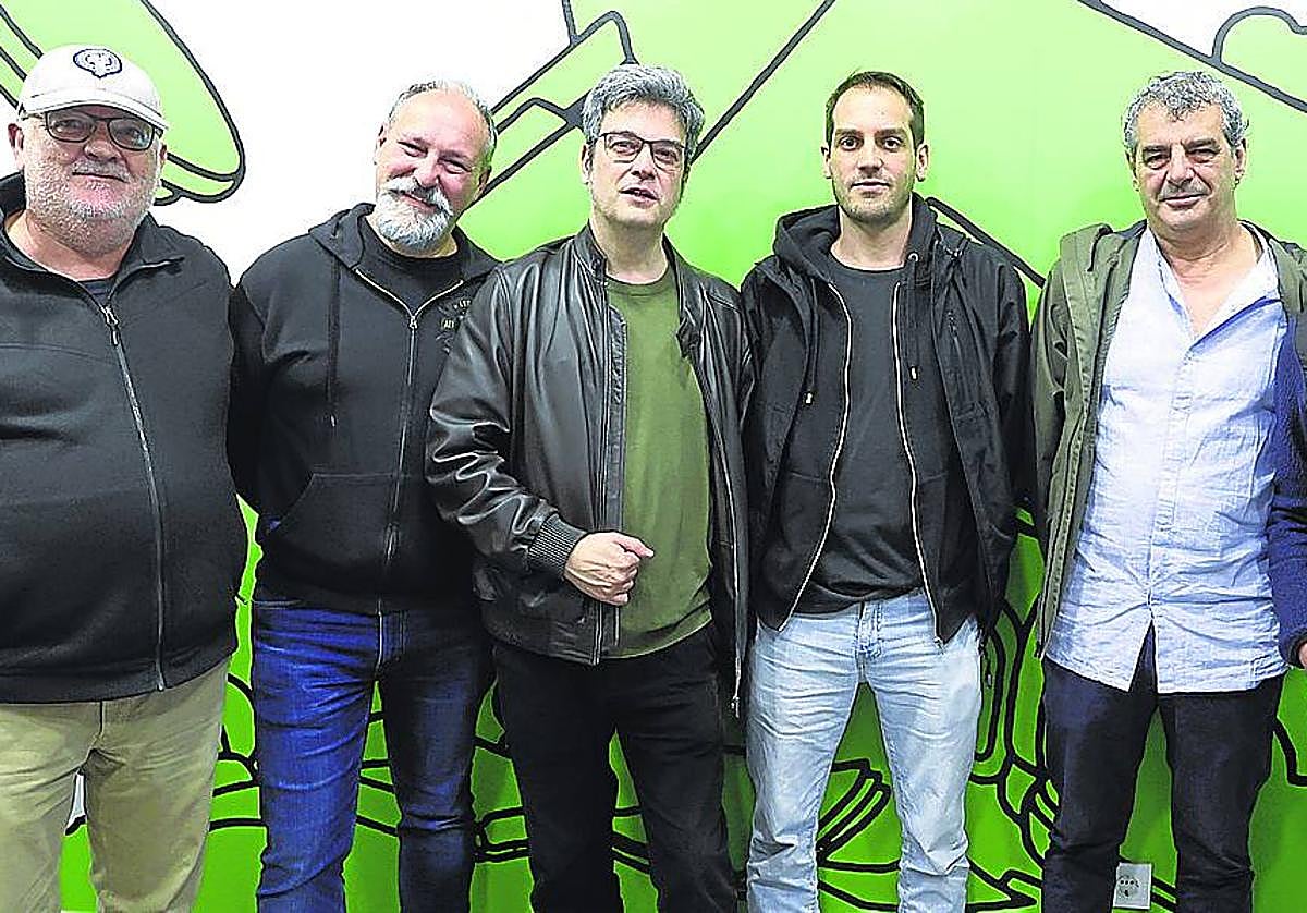 Kike Martín, Íñigo Sola, Fernando Tarancón, Antonio Hitos, Juan Reyes y Arnau Sanz.