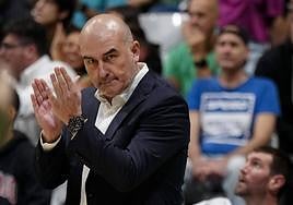 Jaume Ponsarnau en un encuentro en Miribilla