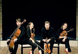 Armida Quartett, reconocido grupo berlinés que aterriza en Álava en julio.