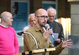 Xabier Benito, candidato a la Alcaldía de Getxo por Elkarrekin Podemos.