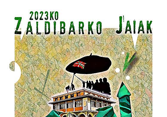 Cartel ganador de las fiestas de Zaldibar