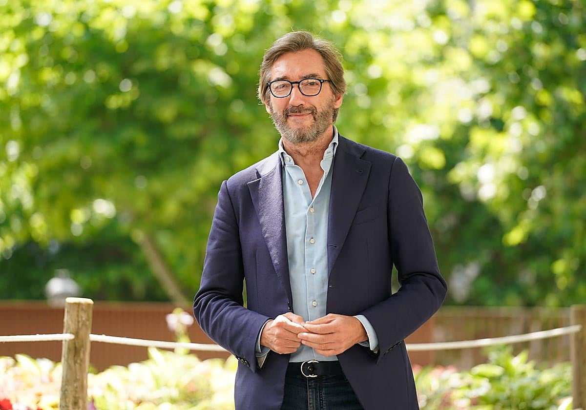 Iñaki Oyarzabal, ayer en la zona de Olaguíbel.