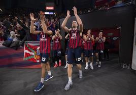 La plantilla del Baskonia agradecerá esta tarde el apoyo de la afición