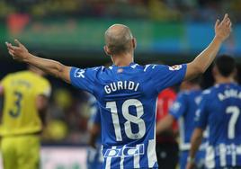 Guridi se lamenta en el estadio de La Cerámica.