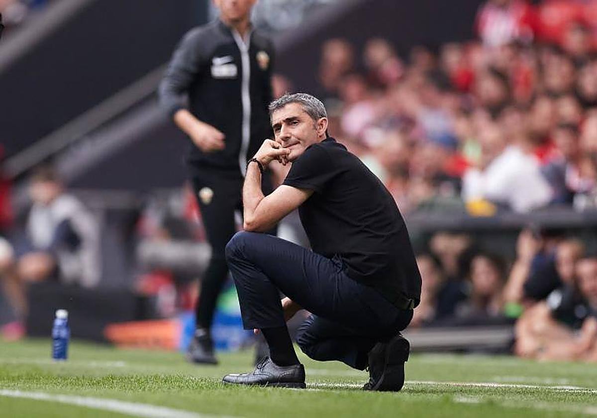 Valverde: «El hecho de que el Athletic cada año esté luchando por Europa es un éxito»