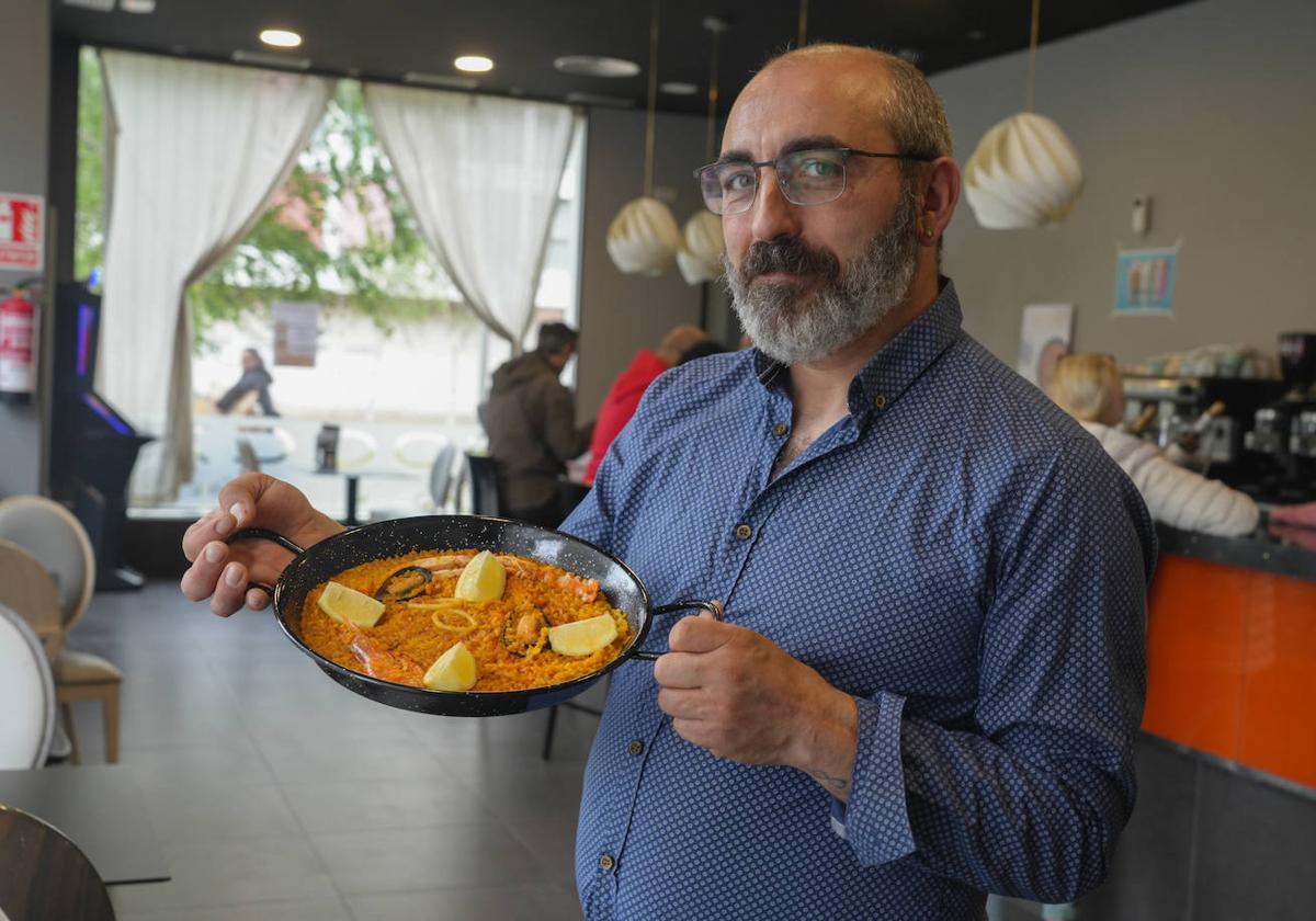 Arroces y platos en miniatura en Salburua