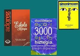 Aitortza hauxe euskara hutsezko lehen Sinonimoen Hiztegia argitaratu zeneko 40. urteurrenarekin bat dator.