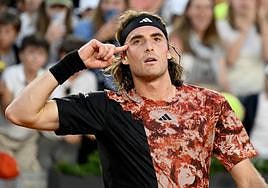 El tenista griego Stefanos Tsitsipás.