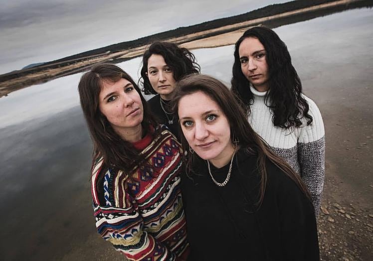 Blue Rodríguez, Nerea Platero, Chloé Gautier y Ruth O'Leary constituyen 'Bones of Minerva'.