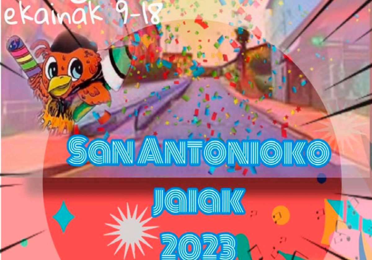 Programa de fiestas de San Antonio de Etxebarri 2023