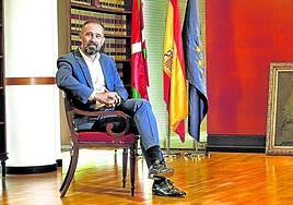 Itxaso atendió la entrevista el viernes en la sede de la Delegación del Gobierno en Vitoria, que también es su residencia.