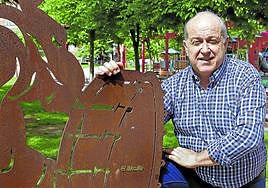 Uno de sus últimos trabajos como presidente lo ha realizado durante la fiestas de San Juan del Monte.