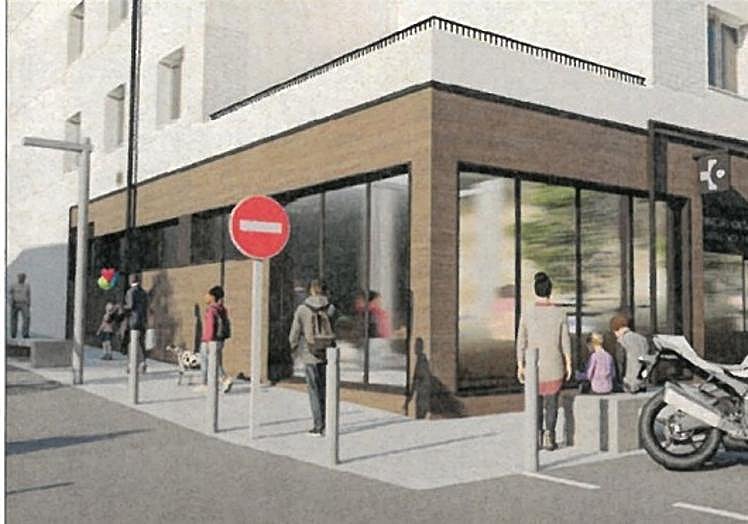 Infografía del nuevo consultorio.