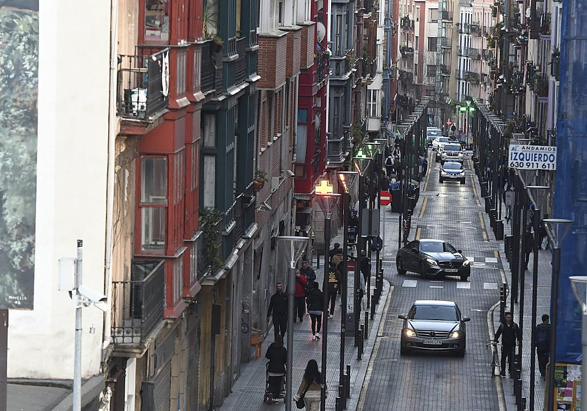 Vista de la calle San Francisco.