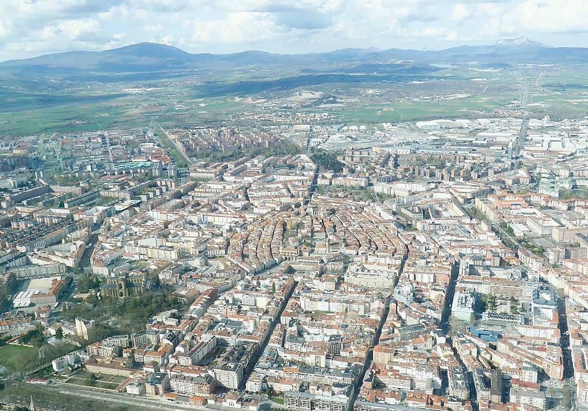 Gasteizko ikuspegi panoramikoa.