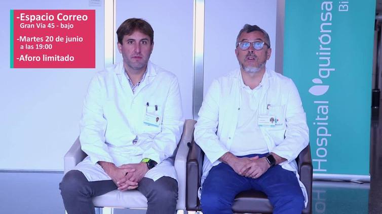 Hablamos de SALUD con los traumatólogos Iker Ibor y José Salcedo