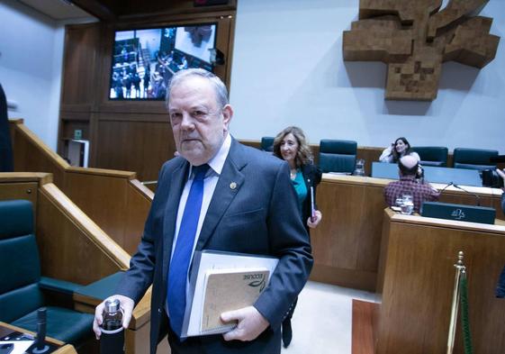 El consejero de Hacienda del Gobierno vasco, Pedro Azpiazu.