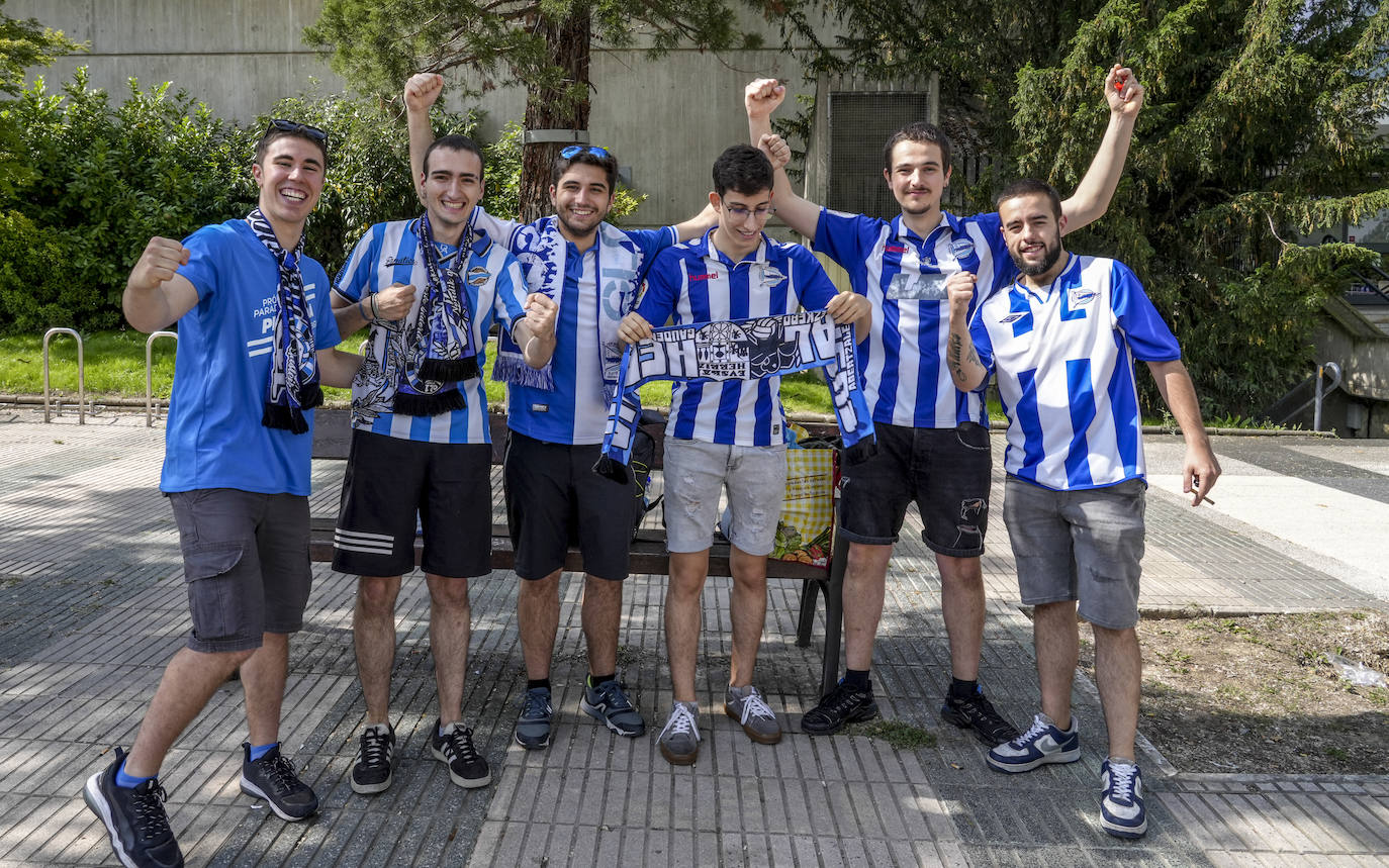 Las mejores fotos de Vitoria y Valencia en la previa del Levante-Alavés