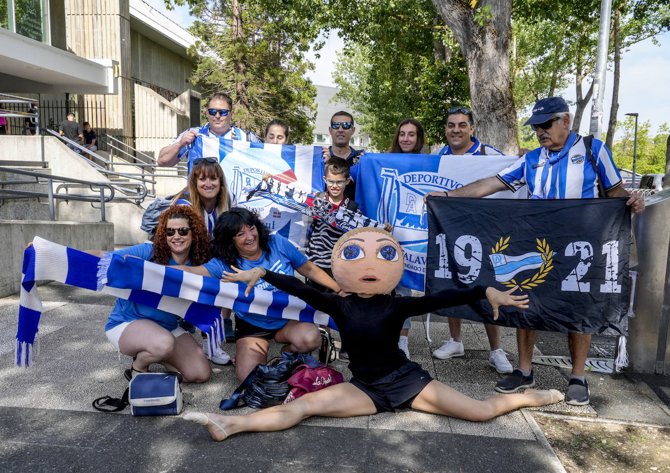 Las mejores fotos de Vitoria y Valencia en la previa del Levante-Alavés