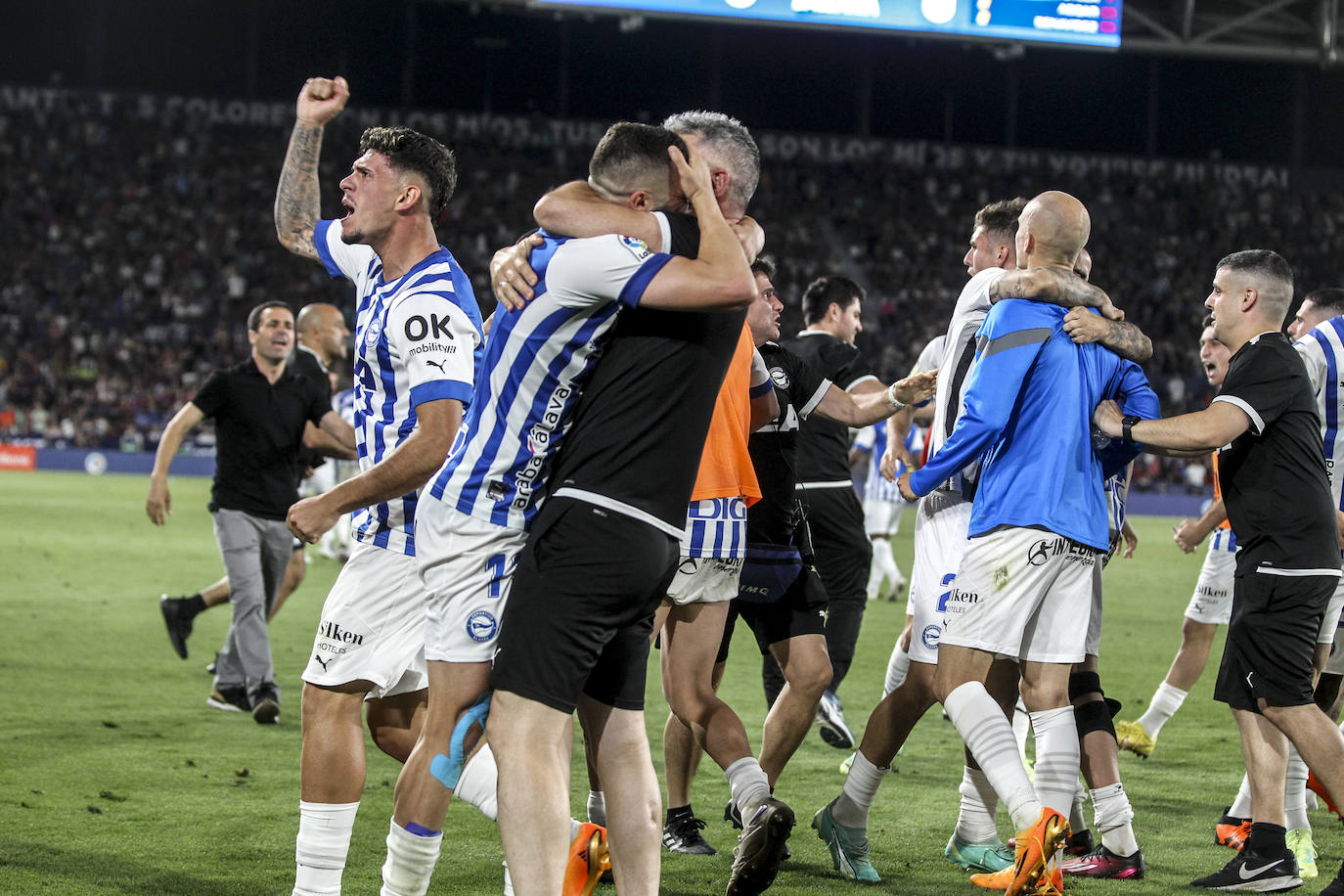 Las mejores fotos del Levante - Alavés