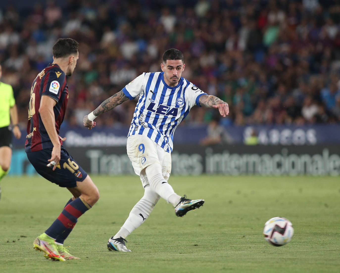 Las mejores fotos del Levante - Alavés