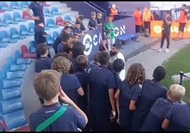 Villalibre, ídolo de masas también entre los canteranos del Levante