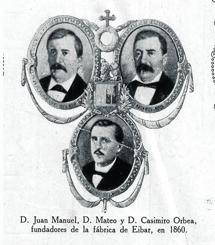 En 1906, la empresa eibarresa tenía 406 trabajadores siendo la principal actividad la fabricación de arma corta