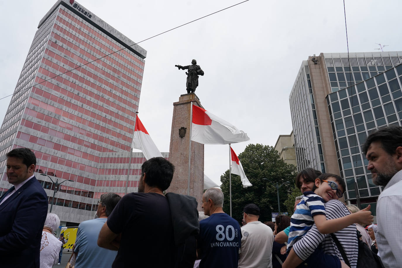 Primer acto de la nueva Corporación de Bilbao