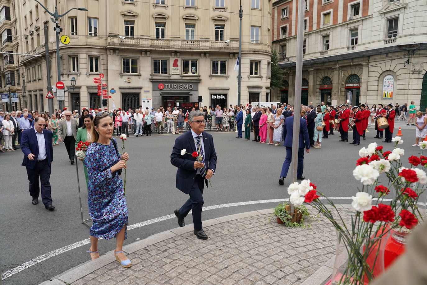 Primer acto de la nueva Corporación de Bilbao