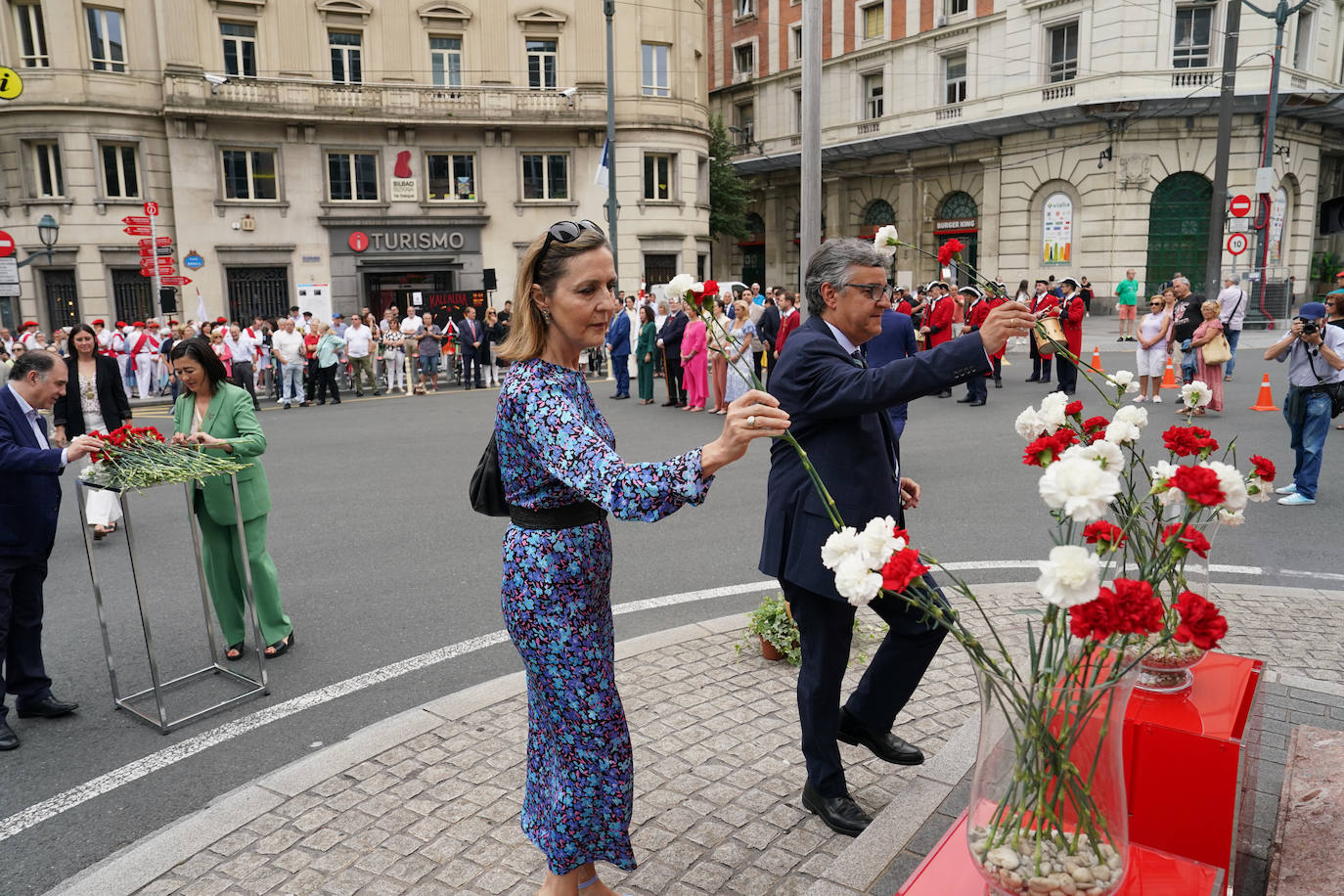 Primer acto de la nueva Corporación de Bilbao