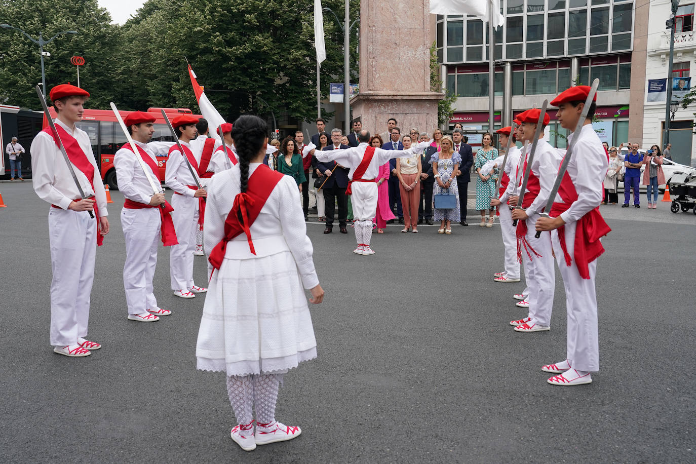 Primer acto de la nueva Corporación de Bilbao