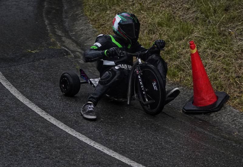 Las imágenes de los valientes y sus goitiberas en Zaldibar