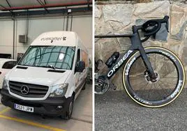 El equipo ciclista Euskaltel se retira en Eslovenia tras sufrir el robo de todas sus bicicletas