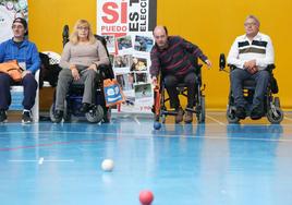 Open de boccia en Erandio, un deporte que estará presente en la semana del deporte.