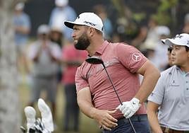 Jon Rahm, en la última jornada del US Open.
