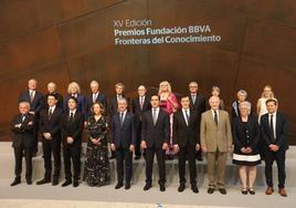 La ceremonia de entrega de los Premios Fundación BBVA Fronteras del Conocimiento