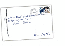 Las cartas inéditas a Miguel Ángel Blanco: «He llorado más que nunca en mi vida»