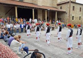 Los dantzaris volverán a ser protagonistas en las fiestas.